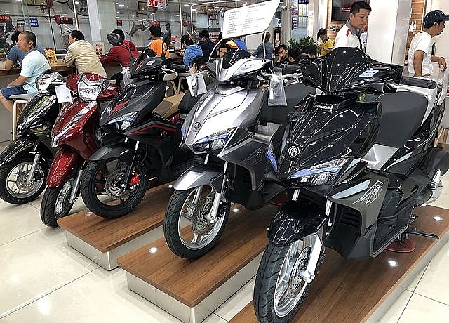 Giá xe máy giảm mạnh sau Tết gia xe may giam manh sau tet