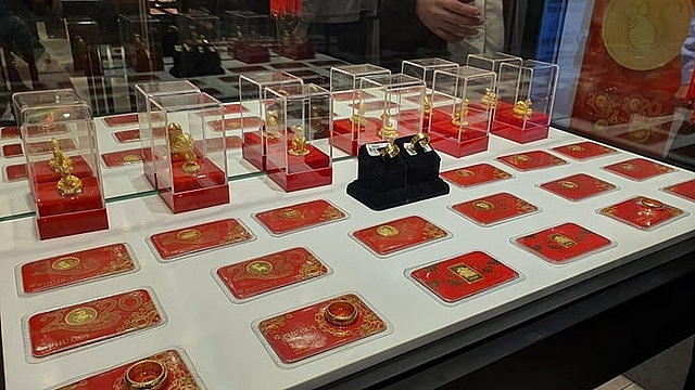 Ngày vía Thần Tài, giá vàng tăng cao ngay via than tai gia vang tang cao