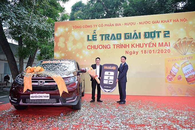 lo dien chu nhan may man tiep theo cua chiec o to honda crv tri gia 11 ty dong