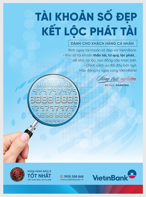 Dịch vụ tài khoản số đẹp “hút” khách hàng dịp đầu xuân dich vu tai khoan so dep hut khach hang dip dau xuan