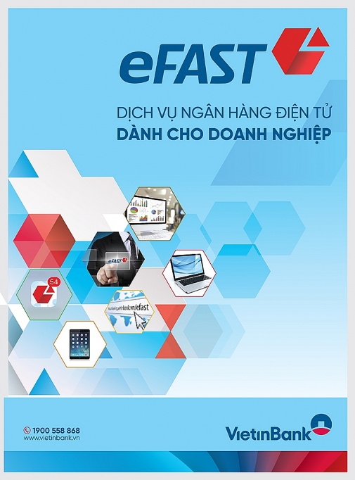 Tiên phong ứng dụng công nghệ mới trên VietinBank eFAST tien phong ung dung cong nghe moi tren vietinbank efast