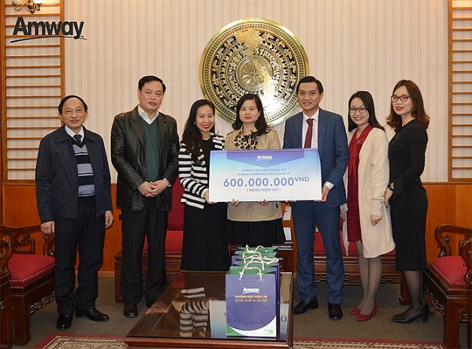 Amway Việt Nam chung tay phòng chống dịch Covid-19 amway viet nam chung tay phong chong dich covid 19