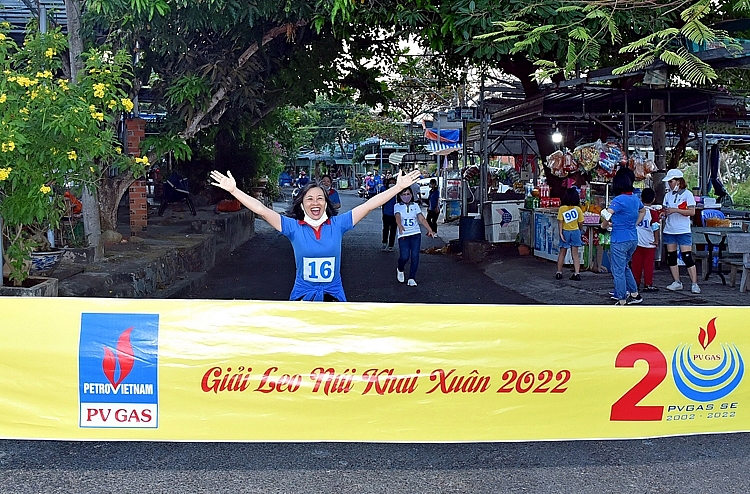 Niềm vui về đích Niềm vui về đích