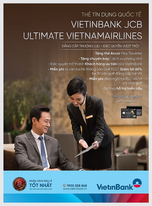 “Quyền năng” của tấm thẻ VietinBank JCB Ultimate Vietnam Airlines quyen nang cua tam the vietinbank jcb ultimate vietnam airlines