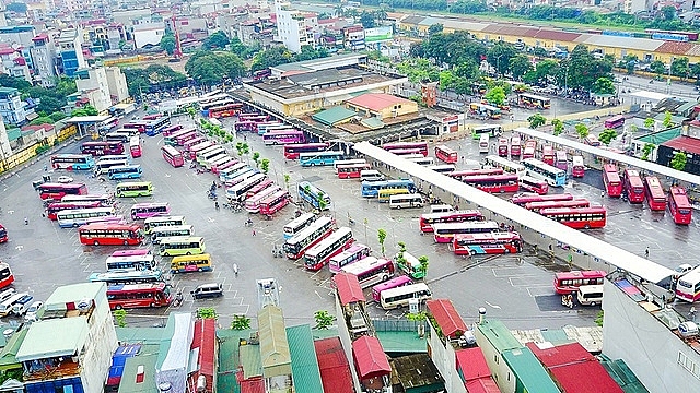 hoa toc lenh dung toan bo xe cho khach dendi tu ha noi tphcm