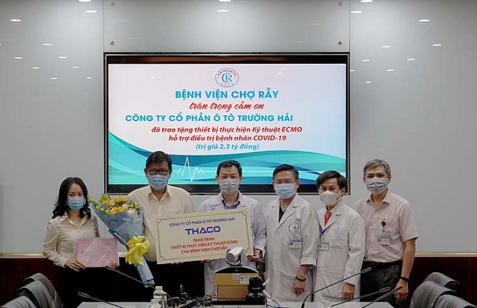 thaco tai tro thiet bi y te hon 36 ty dong ho tro phong chong dich covid 19