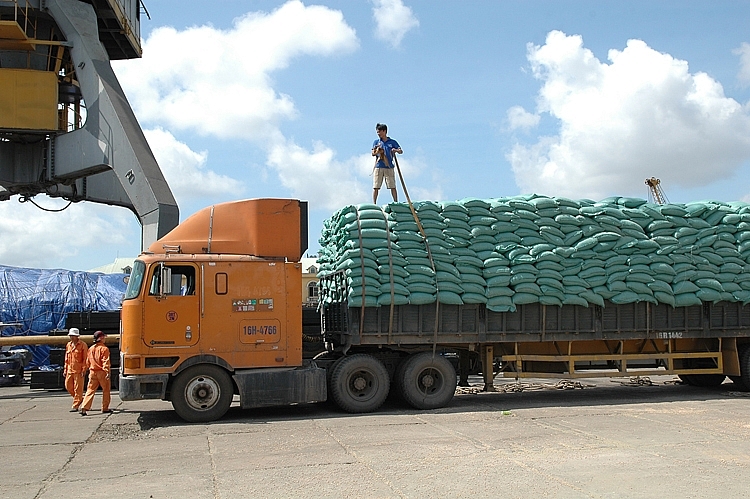 Giá gạo xuất khẩu ở mức cao