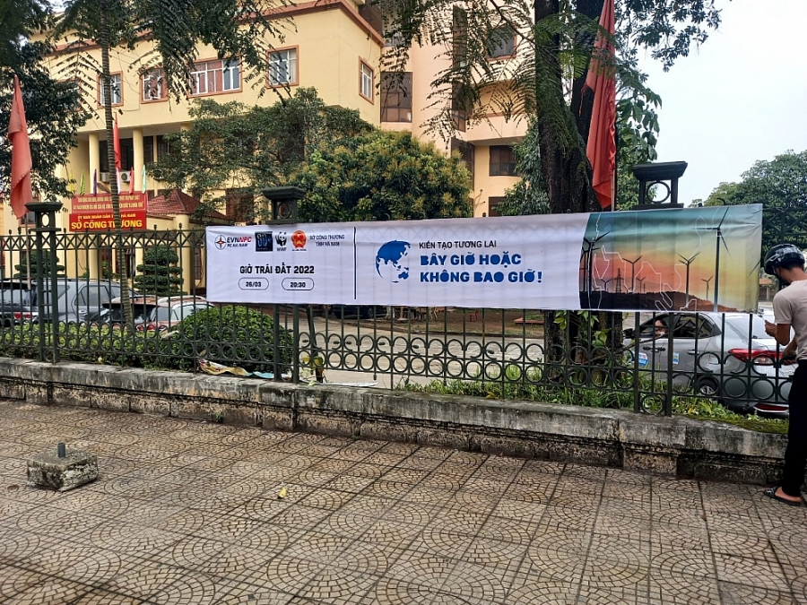 Công ty Điện lực Hà Nam tích cực triển khai nhiều hoạt động hưởng ứng Giờ Trái đất năm 2022 Công ty Điện lực Hà Nam tích cực triển khai nhiều hoạt động hưởng ứng Giờ Trái đất năm 2022