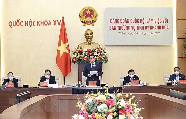 Chủ tịch Quốc hội Vương Đình Huệ phát biểu Chủ tịch Quốc hội Vương Đình Huệ phát biểu