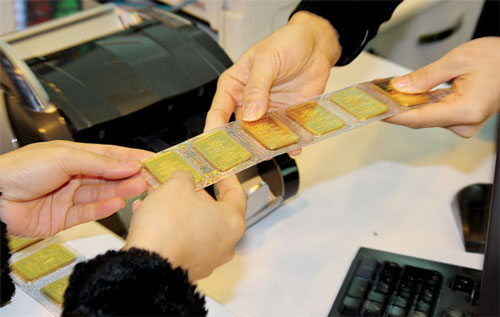 Giá vàng đã có những điều chỉnh ngay đầu phiên giao dịch sáng nay, 10/4 (ảnh minh họa).