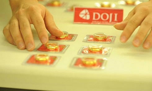 Giá vàng miếng gần như đứng yên sau kỳ nghỉ lễ gia vang mieng gan nhu dung yen sau ky nghi le