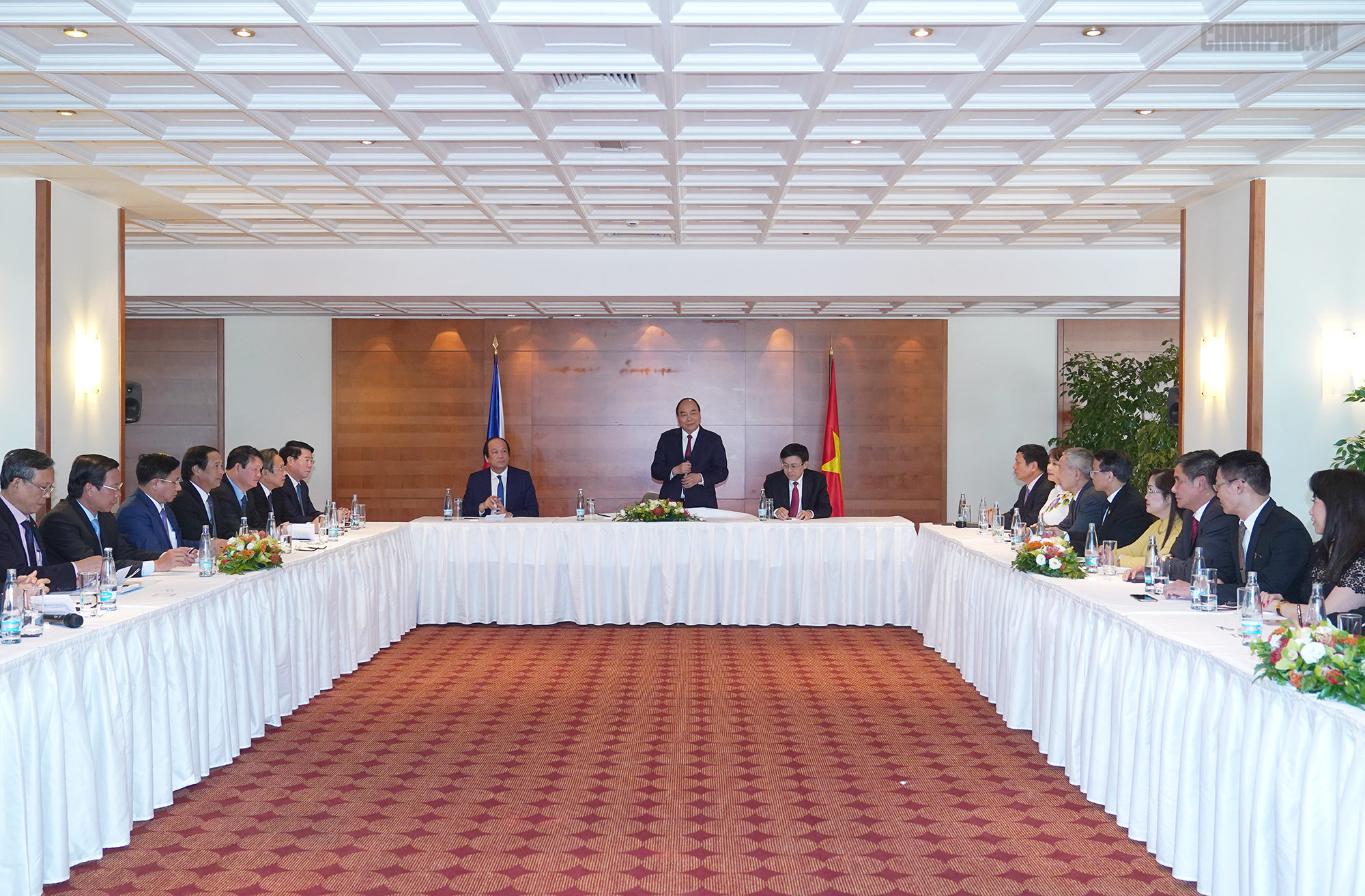 thu tuong gap mat lien hiep hoi nguoi viet tai chau au