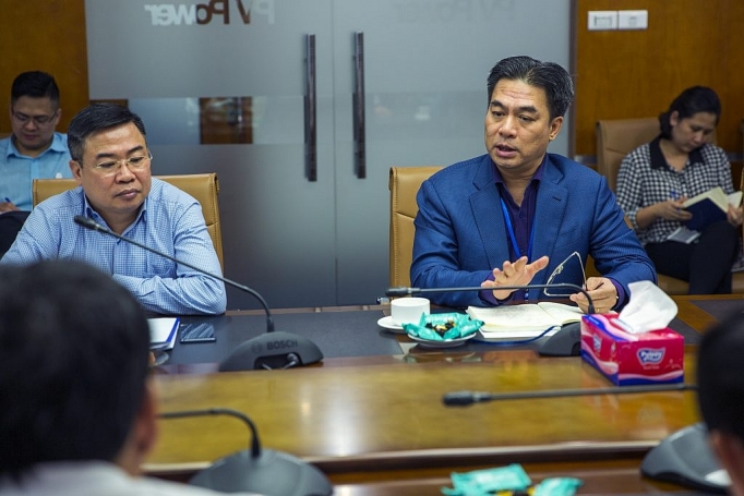 pho tong giam doc tap doan dau khi viet nam lam viec voi pv power