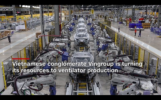 CNN: Vingroup hỗ trợ ngành y tế chống đại dịch toàn cầu cnn vingroup ho tro nganh y te chong dai dich toan cau