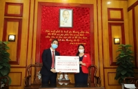 Prudential đồng hành cùng Hội Chữ thập đỏ Việt Nam trong công tác phòng, chống dịch Covid-19