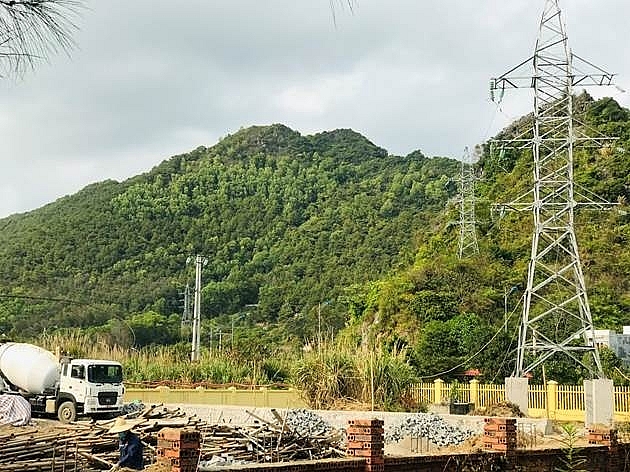 Ban quản lý dự án EVNNPC đẩy nhanh tiến độ thi công trạm 110kV Cát Bà Ban quản lý dự án EVNNPC đẩy nhanh tiến độ thi công trạm 110kV Cát Bà