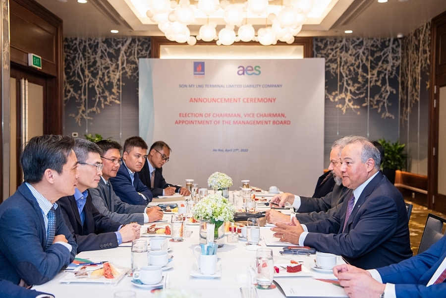 Buổi làm việc cấp cao giữa PV GAS và Tập đoàn AES Buổi làm việc cấp cao giữa PV GAS và Tập đoàn AES