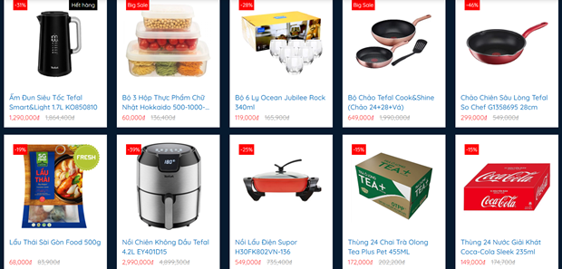 Hang loat chuong trinh giam gia, khuyen mai trong dip 30/4-1/5 hinh anh 1