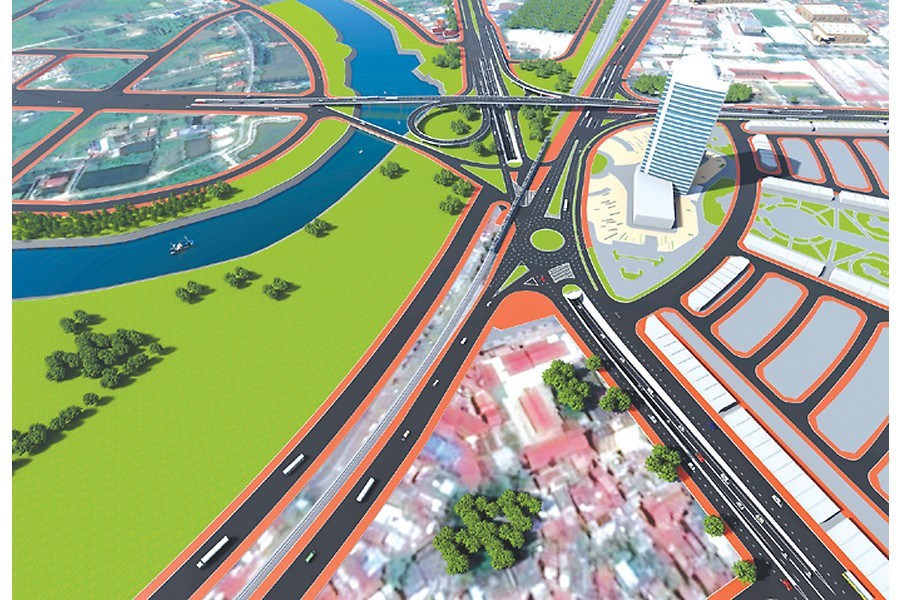 thong xe ky thuat du an nut giao nam cau binh hai phong