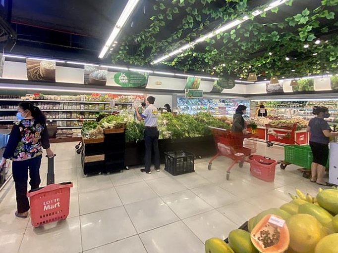 gia rau cu qua giam manh tu cho cho den sieu thi