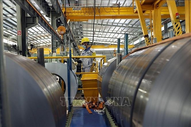 Sản xuất thép cuộn xuất khẩu tại Công ty TNHH Thép JFE Shoji Hải Phòng, vốn đầu tư Nhật Bản, tại Khu công nghiệp đô thị VSIP Hải Phòng Sản xuất thép cuộn xuất khẩu tại Công ty TNHH Thép JFE Shoji Hải Phòng, vốn đầu tư Nhật Bản, tại Khu công nghiệp đô thị VSIP Hải Phòng
