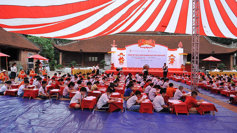 Trường thi tái hiện hình thức khoa bảng thời phong kiến