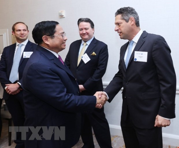 Thủ tướng Phạm Minh Chính làm việc với cộng đồng doanh nghiệp Hoa Kỳ hình ảnh 3 Thu tuong Pham Minh Chinh lam viec voi cong dong doanh nghiep Hoa Ky hinh anh 3