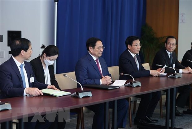 Thủ tướng Chính phủ Phạm Minh Chính gặp các lãnh đạo của Liên hợp quốc hình ảnh 2 Thu tuong Chinh phu Pham Minh Chinh gap cac lanh dao cua Lien hop quoc hinh anh 2