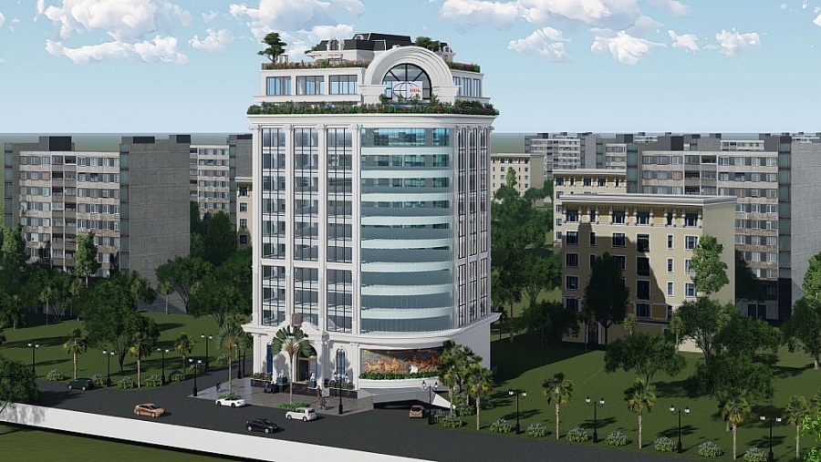 Phối cảnh Dự án đầu tư xây dựng Trung tâm dạy và Thực hành công nghệ kỹ thuật DĐK Phối cảnh Dự án đầu tư xây dựng Trung tâm dạy và Thực hành công nghệ kỹ thuật DĐK