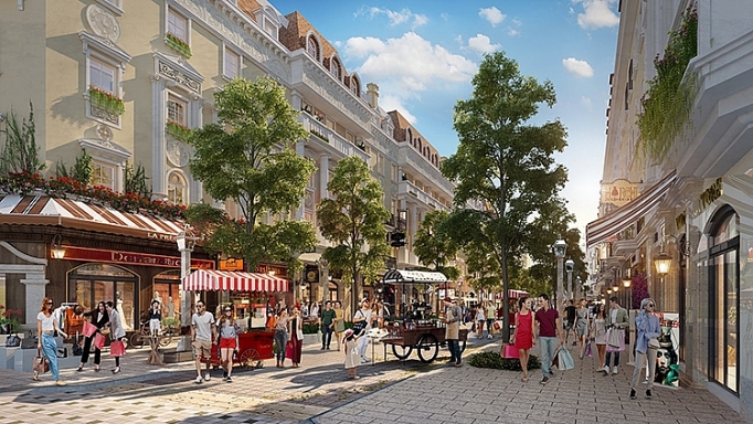 shophouse europe thien duong mua sam dam chat au chau