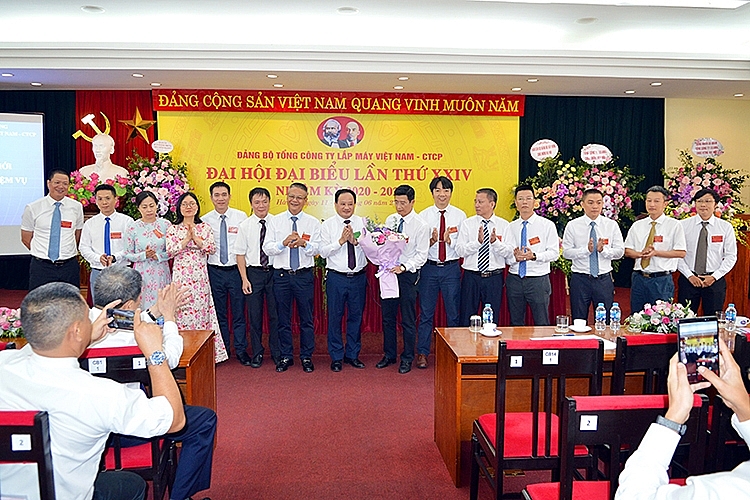 dai hoi dai bieu dang bo tong cong ty lap may viet nam ctcp lan thu xxiv nhiem ky 2020 2025 thanh cong ruc ro
