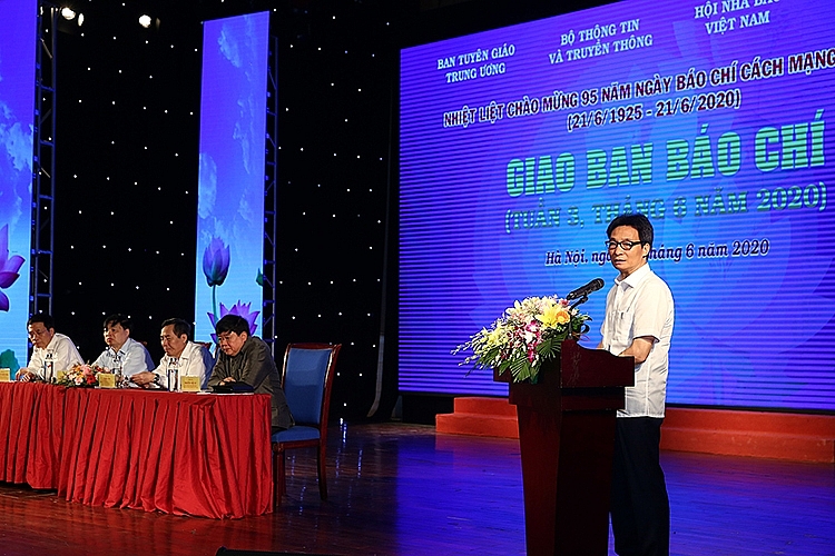 Phó Thủ tướng chúc mừng những người làm báo cả nước pho thu tuong chuc mung nhung nguoi lam bao ca nuoc