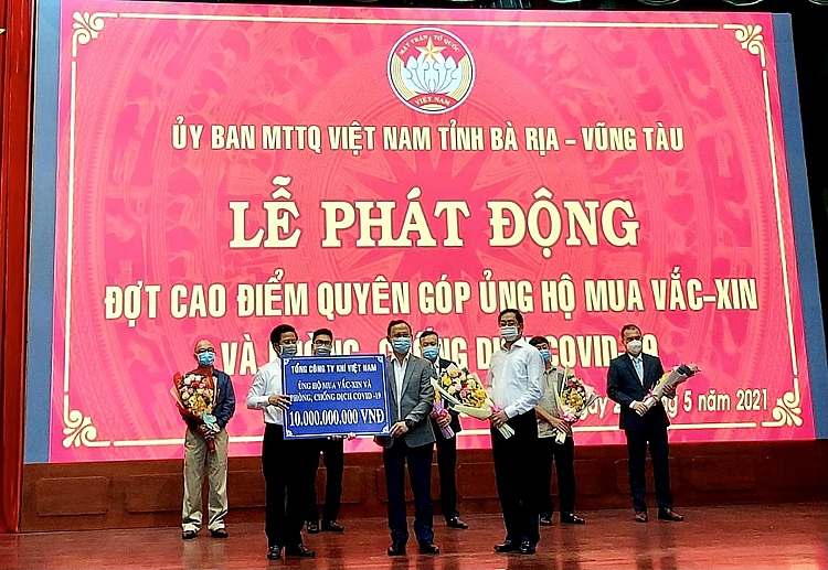PV GAS đồng hành, ủng hộ các địa phương phòng chống dịch bệnh PV GAS đồng hành, ủng hộ các địa phương phòng chống dịch bệnh