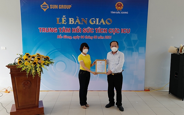 Trung tâm ICU đặt tại BV Tâm thần Bắc Giang do Sun Group tài trợ đã đi vào hoạt động từ ngày 5.6_Anh 3 Trung tâm ICU đặt tại BV Tâm thần Bắc Giang do Sun Group tài trợ đã đi vào hoạt động từ ngày 5.6_Anh 3