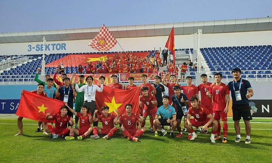 U23 Việt Nam đã giành vé vào tứ kết U23 Việt Nam đã giành vé vào tứ kết