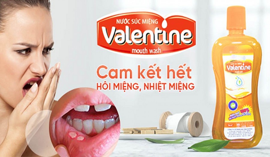 Sản phẩm Nước súc miệng Valentine của Công ty cổ phần Sao Thái Dương Sản phẩm Nước súc miệng Valentine của Công ty cổ phần Sao Thái Dương