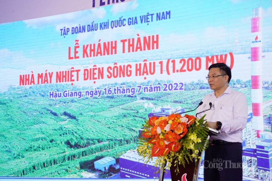 Thủ tướng Phạm Minh Chính dự lễ khánh thành Nhà máy Nhiệt điện Sông Hậu 1