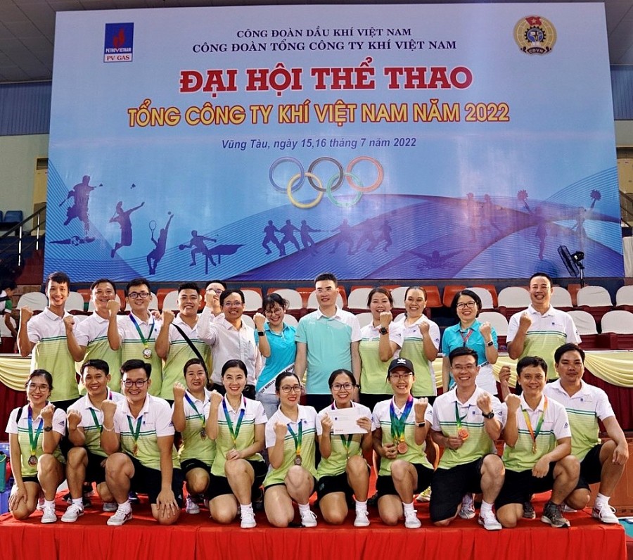 Khai mạc Đại hội Thể thao Tổng Công ty Khí Việt Nam PV GAS 2022 Khai mạc Đại hội Thể thao Tổng Công ty Khí Việt Nam PV GAS 2022