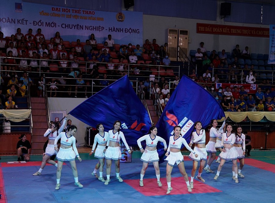 Khai mạc Đại hội Thể thao Tổng Công ty Khí Việt Nam PV GAS 2022 Khai mạc Đại hội Thể thao Tổng Công ty Khí Việt Nam PV GAS 2022