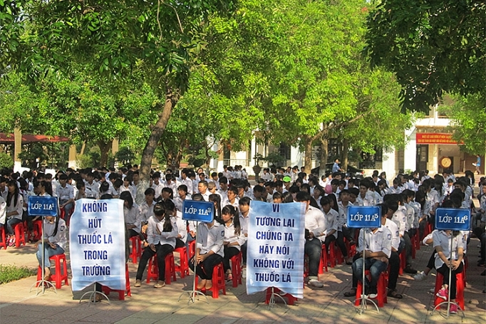 Bắc Ninh: Ngăn ngừa thanh thiếu niên sử dụng thuốc lá bac ninh ngan ngua thanh thieu nien su dung thuoc la