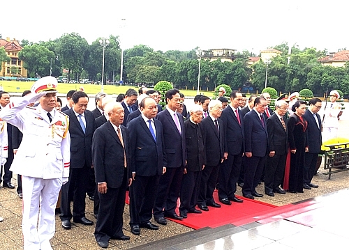 lanh dao dang nha nuoc vieng chu tich ho chi minh 108157