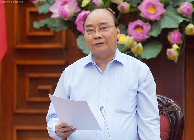 thu tuong chu tri hop thuong truc tieu ban kinh te xa hoi