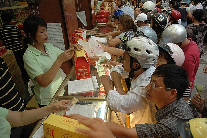 Thị trường bánh trung thu 2019 đã khởi động banh trung thu vao vu som