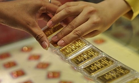 Giá vàng miếng SJC tiếp tục giảm gia vang mieng sjc tiep tuc giam