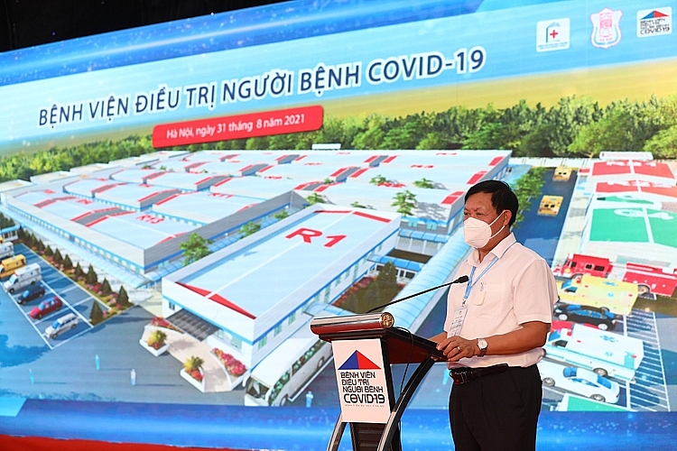 Thứ trưởng Bộ y tế Đỗ Xuân Tuyên phát biểu tại Lễ khánh thành Bệnh viện điều trị Covid-19 Y Hà Nội (2) Thứ trưởng Bộ y tế Đỗ Xuân Tuyên phát biểu tại Lễ khánh thành Bệnh viện điều trị Covid-19 Y Hà Nội (2)