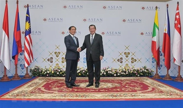 Khai mạc Hội nghị Bộ trưởng Ngoại giao ASEAN lần thứ 55 hình ảnh 2 Khai mac Hoi nghi Bo truong Ngoai giao ASEAN lan thu 55 hinh anh 2