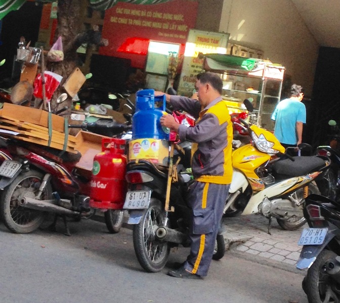 Giá bán lẻ tới tay người tiêu dùng là 259.500 đồng/bình 12kg