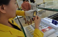 Giá vàng miếng tiếp tục đi xuống