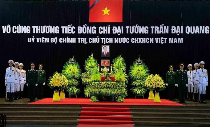 Lễ viếng Chủ tịch nước Trần Đại Quang le vieng chu tich nuoc tran dai quang