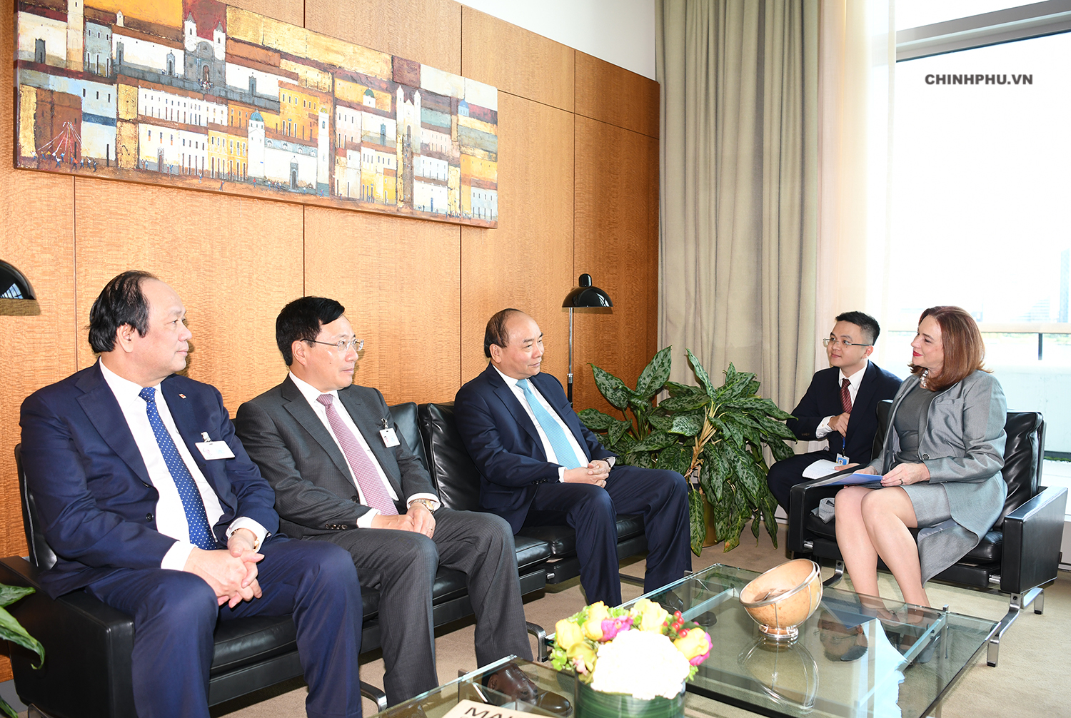 Thủ tướng gặp Tổng Thư ký và Chủ tịch Đại hội đồng Liên Hợp Quốc thu tuong gap tong thu ky va chu tich dai hoi dong lien hop quoc